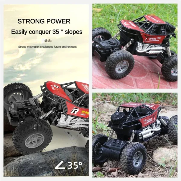 Car Toys Remote Control, Off-road Climbing Car High-speed Drift Racing Toy with Rechargeable Battery,Boys Girls Kids...
