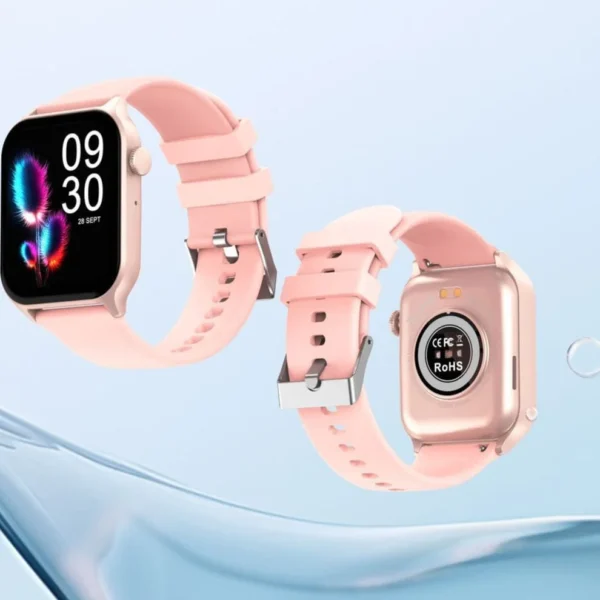 TEZEAL WP01 SMART WATCHES WITH WATERPROOF _ BLACK