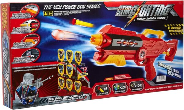 Star Fighting Water Bullet Series with Eva and Water Bullets